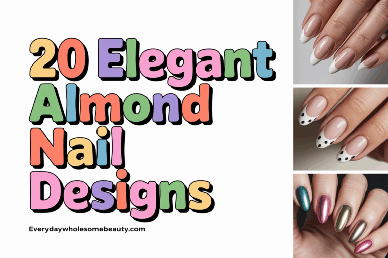 20 Elegant Almond Nail Designs To Elevate Your Style Effortlessly