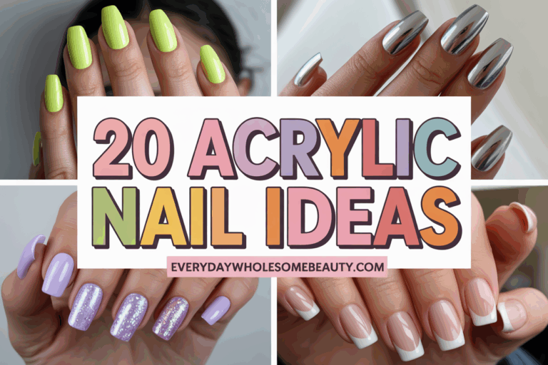 20 Acrylic Nail Designs Ideas for Stylish and Trendy Looks