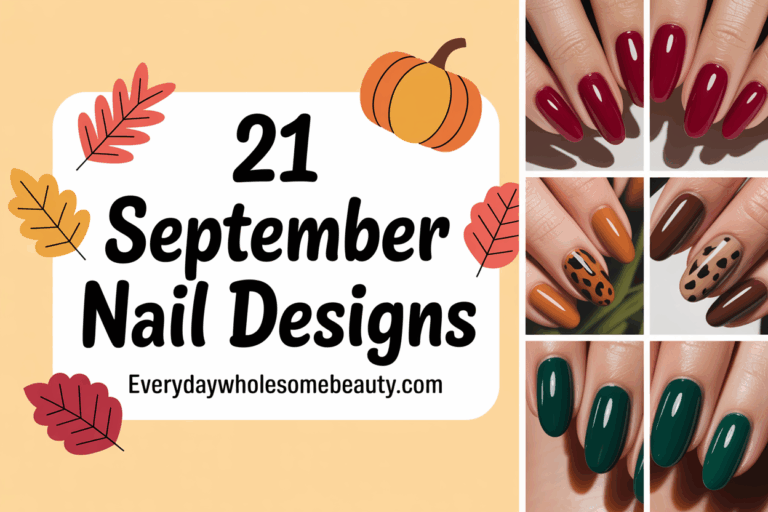 21 September Nail Design Ideas for Trendy and Elegant Looks