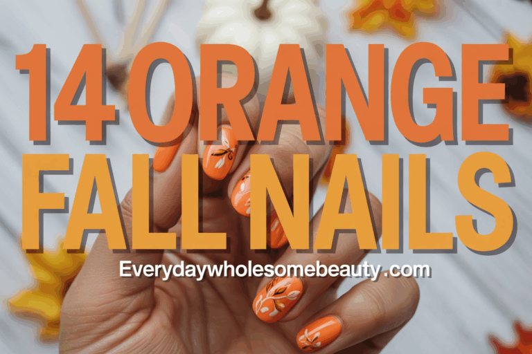 14 Orange Fall Nails Ideas To Try This Autumn Season