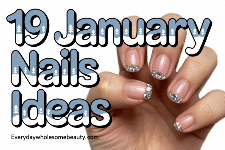19 January Nails Ideas for Elegant Winter Styles and Trends