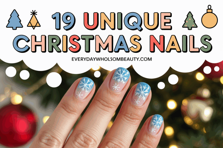 19 Unique Christmas Nail Designs for Festive, Trendy, and Stylish Holiday Looks