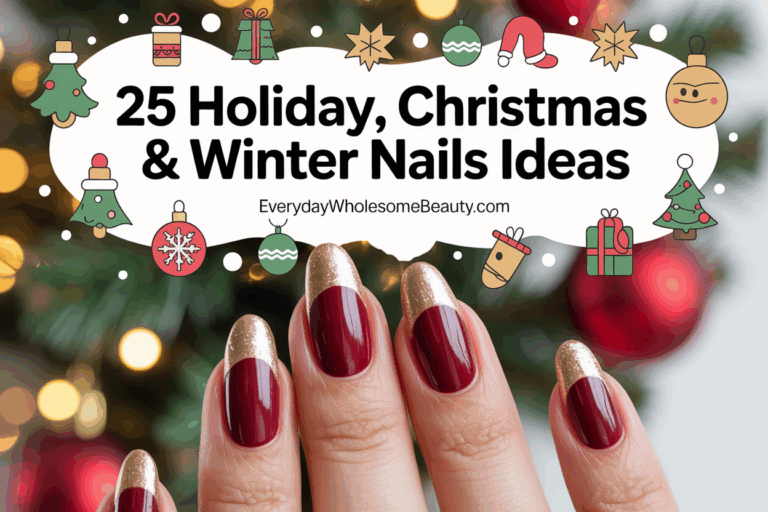 25 Holiday Nails Christmas and Winter Ideas for Festive, Stylish Looks