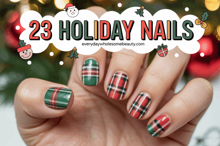 23 Holiday Nails Winter Ideas To Elevate Your Seasonal Style