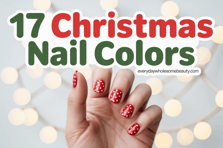 17 Christmas Nail Colors to Elevate Your Holiday Style with Ease