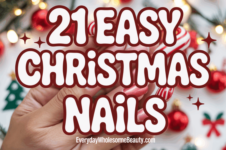 21 Easy Christmas Nail Ideas for Effortless, Festive, and Stylish Holiday Looks