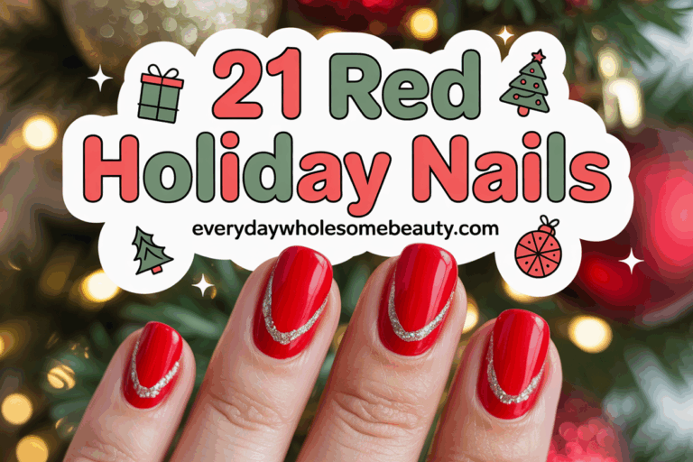 21 Holiday Nails Red Nails Ideas for Stunning Seasonal Style